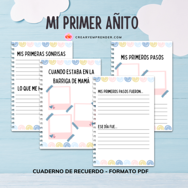 Cuaderno Mi Primer A Ito Crear Y Emprender