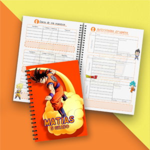 Agenda Escolar Dragon Ball – Crear y Emprender