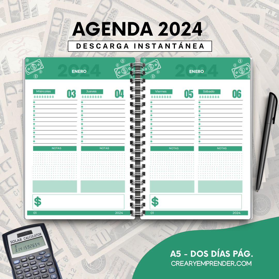 Agenda 2024 – Crear y Emprender
