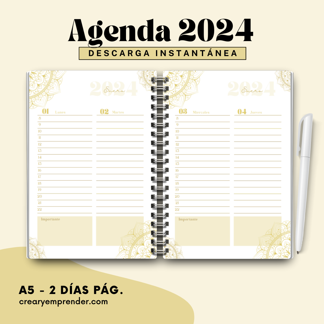 Agenda 2024 – Crear y Emprender